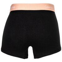 Calvin Klein mens boxer shorts, pack of 5 - trunks, Icon Stretch, logo waistband Black/blue/red M (Medium)