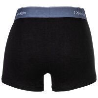 Calvin Klein mens boxer shorts, pack of 5 - trunks, Icon Stretch, logo waistband Black/blue/red M (Medium)
