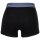 Calvin Klein Herren Boxershorts, 5er Pack - Trunks, Icon Stretch, Logobund Schwarz/Blau/Rot M