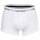 Calvin Klein mens boxer shorts, 3-pack -Trunks, Icon Stretch, logo waistband White S (Small)