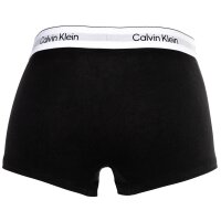 Calvin Klein mens boxer shorts, 3-pack -Trunks, Icon Stretch, logo waistband Black/White 2XL (XX-Large)
