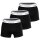 Calvin Klein mens boxer shorts, 3-pack -Trunks, Icon Stretch, logo waistband Black/White 2XL (XX-Large)