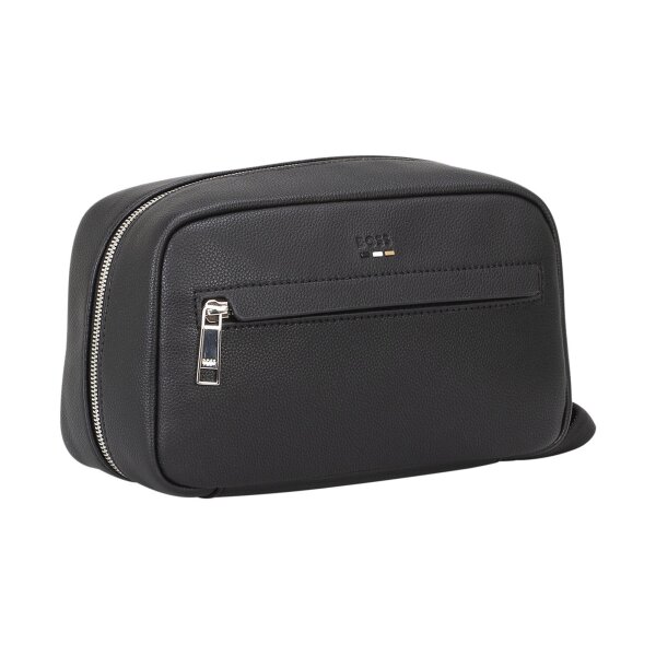 BOSS Herren Kulturbeutel - Ray Travel Washbag, Waschtasche, 15x25x10cm (HxBxT) Schwarz