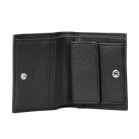 BOSS Herren Geldbörse - Ray Bifold Coin, Münzfach, Kunstleder, 10x8x1cm (HxBxT) Schwarz