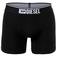 DIESEL Mens Boxershorts, 6 Pack - UMBX-SEBASTIANTHREEPACK, Boxer Long, Cotton Stretch Black M (Medium)