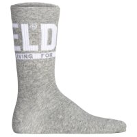 DIESEL Unisex Socken, 6er Pack - SKM-RAY, Rippbündchen, Logo, uni Schwarz/Grau/Weiß 35-38