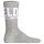 DIESEL unisex socks, 6-pack - SKM-RAY, ribbed cuffs, logo, plain Black/Grey/White 35-38 (UK 2.5-5)