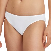 CALIDA Womens Briefs 3-pack - Essential Cotton, Low Cut, jersey, solid color 2xblack/white 36/38 (UK 10/12)