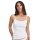 CALIDA Damen Spaghettitop 2er Pack - Essential Cotton, Unterhemd, Top, Jersey, einfarbig Weiß XS (36/38)