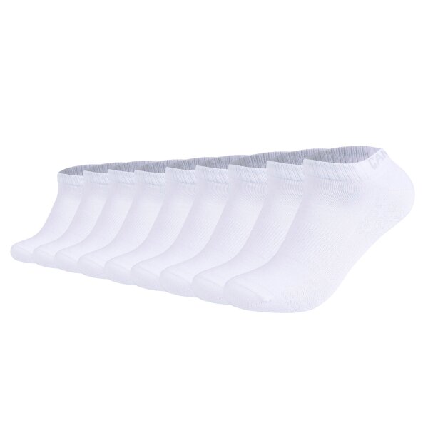 CAMP DAVID mens sneaker socks, 9-pack - Action-Mesh Cotton Sneaker 9P, logo White 43-46 (9-11 UK)
