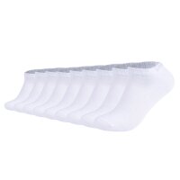 CAMP DAVID mens sneaker socks, 9-pack - Action-Mesh Cotton Sneaker 9P, logo White 43-46 (9-11 UK)