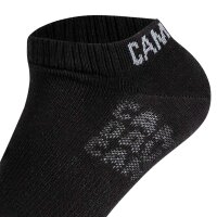 CAMP DAVID Herren Sneakersocken, 9er Pack - Action-Mesh Cotton Sneaker 9P, Logo Schwarz 39-42