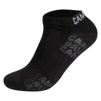 CAMP DAVID Herren Sneakersocken, 9er Pack - Action-Mesh Cotton Sneaker 9P, Logo Schwarz 39-42