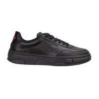 HUGO Herren Sneaker - Yarrow tenn grpu, Turnschuh, Schnürung, Kunstleder Schwarz EU 41