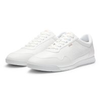 BOSS Herren Sneaker - Nitan ltpf, Halbschuh, Turnschuh, Echtleder, Logo Weiß EUR 41