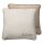 JOOP! cushion cover - MDF Melange Doubleface, logo Natural 50x50cm