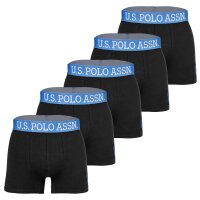 U.S. POLO ASSN. mens boxer shorts, 5-pack - trunks, logo,...