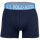 U.S. POLO ASSN. Herren Boxershorts, 5er Pack - Trunks, Logo, Baumwoll-Stretch Blau M