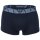 EMPORIO ARMANI mens trunks, 3-pack - BOLD MONOGRAM, shorts, stretch cotton Blue2 S (Small)
