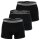 EMPORIO ARMANI mens trunks, 3-pack - CORE LOGOBAND, shorts, stretch cotton Black2 M (Medium)