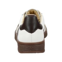 GANT Ladies sneaker - CUZIMA, trainers, low, lace-up, genuine leather White/Brown EUR 37 (UK 4.5)