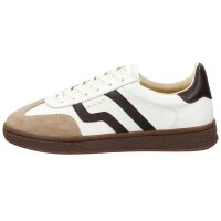 GANT Damen Sneaker - CUZIMA, Turnschuh, Low, Schnürung, Echtleder Weiß/Braun EUR 38
