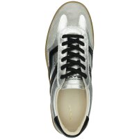GANT Damen Sneaker - CUZIMA, Turnschuh, Low, Schnürung, Echtleder Silber/Schwarz EUR 41