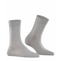 FALKE Damen Socken - Cotton Touch, Kurzsocken, Knit Casual, Baumwolle, einfarbig Silber (3290) 35-38 (UK 2.5-5)