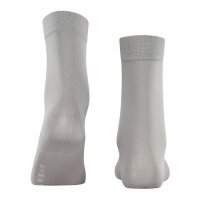 FALKE Womens socks - Cotton Touch, short socks, Knit Casual, cotton, plain Silber (3290) 35-38 (UK 2.5-5)