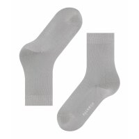 FALKE Womens socks - Cotton Touch, short socks, Knit Casual, cotton, plain Silber (3290) 35-38 (UK 2.5-5)