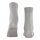 FALKE Womens socks - Cotton Touch, short socks, Knit Casual, cotton, plain Silber (3290) 35-38 (UK 2.5-5)