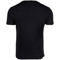 EMPORIO ARMANI Herren T-Shirt, 2er Pack - ENDURANCE, Rundhals, Regular Fit, Stretch Cotton Schwarz/Grau S