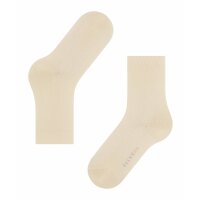 FALKE Womens socks - Cotton Touch, short socks, Knit Casual, cotton, plain Cream (4019) 35-38 (UK 2.5-5)