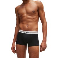 BOSS Herren Trunks, 6er Pack - 6P Revive, Boxershorts, Viskose Stretch, Logo Schwarz XL