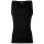BOSS mens vests, 6-pack, ribbed - Tank Top RibClassic, round neck, cotton Black S (Small)