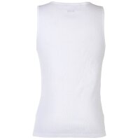 BOSS mens vests, 6-pack, ribbed - Tank Top RibClassic, round neck, cotton White S (Small)