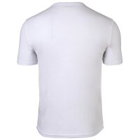 EMPORIO ARMANI mens T-shirt, 2-pack - ESSENTIAL LOGOLABEL, round neck, regular fit, stretch cotton Black/White M (Medium)