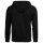 EMPORIO ARMANI Herren Sweatjacke mit Kapuze - BASIC TERRY, Zipper, Cotton-Mix Schwarz 2XL