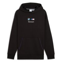 PUMA Men Hoodie - BMW MMS ESS+ Hoodie Fit , Motorsport, Logo, Single-coloured Black XXL (XX-Large)