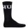 HUGO mens socks, 6-pack - QS Iconic CC, ribbed, logo, cotton blend Black 39-42 (UK 5-8.5)