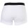 EMPORIO ARMANI Herren Trunks, 3er Pack - ESSENTIAL LOGOLABEL, Shorts, Stretch Cotton Schwarz/Rot/Weiß S