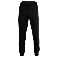 EMPORIO ARMANI Herren Hausanzug mit Zip-Jacke - BASIC TERRY, Full Zip Tracksuit, Cotton-Mix Schwarz L