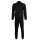 EMPORIO ARMANI mens leisure suit with zip-jacket - BASIC TERRY, full zip tracksuit, cotton-blend Black L (Large)