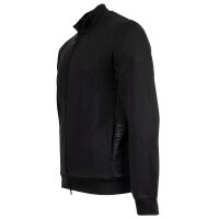 EMPORIO ARMANI Herren Hausanzug mit Zip-Jacke - BASIC TERRY, Full Zip Tracksuit, Cotton-Mix Schwarz M