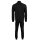 EMPORIO ARMANI Herren Hausanzug mit Zip-Jacke - BASIC TERRY, Full Zip Tracksuit, Cotton-Mix Schwarz XL
