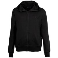 EMPORIO ARMANI womens hooded sweat jacket - ICONIC TERRY,...