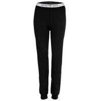 EMPORIO ARMANI Damen Schlafanzug, lang - EVERYDAY COTTON, Pyjama, Cotton Stretch Schwarz M
