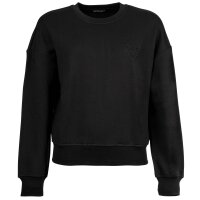 EMPORIO ARMANI womens leisure suit - ICONIC TERRY, tracksuit, loungewear, cotton blend Black M (Medium)