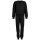 EMPORIO ARMANI womens leisure suit - ICONIC TERRY, tracksuit, loungewear, cotton blend Black M (Medium)