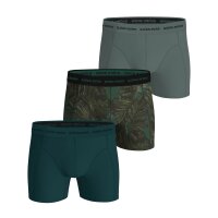 BJÖRN BORG mens boxer shorts, 3-pack - Cotton Stretch Boxer 3P, pants, cotton Green M (Medium)